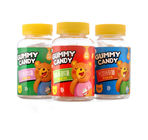 Οι εύγευστες μικτές Gummy αρκούδες φρούτων/Gummy αντέχουν τη μεμονωμένη τσάντα γλυκών που τυλίγεται